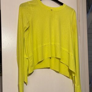 FP Movement by Free People Bright Yellow Long Sleeve Top